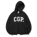 【1-4天出貨】正韓預購 CGP X Hoshi 雙頭拉練外套 連帽外套 外套 Code graphy 刷毛-規格圖8