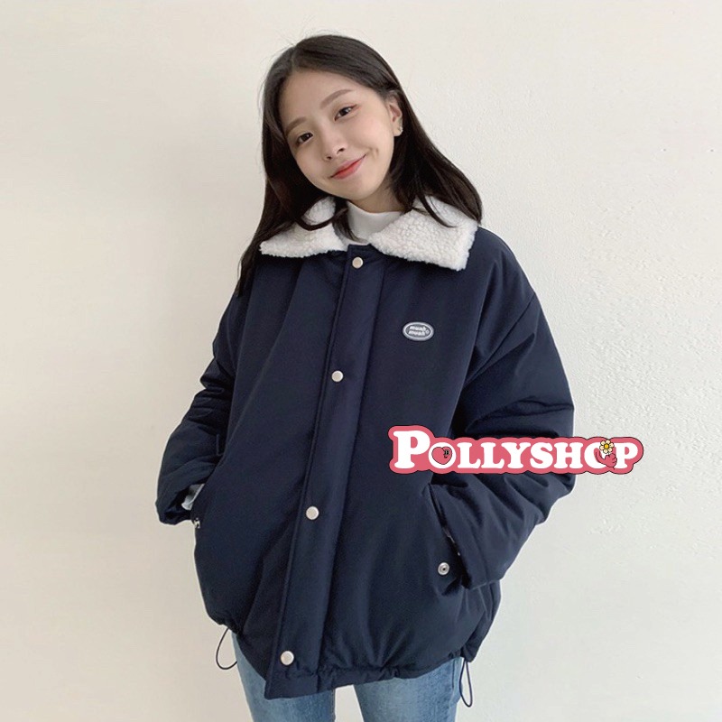 現貨1-4天出貨【正韓免運】韓國MUAHMUAH 大翻領飛行外套 MUAH MUAH外套 冬季外套-細節圖2