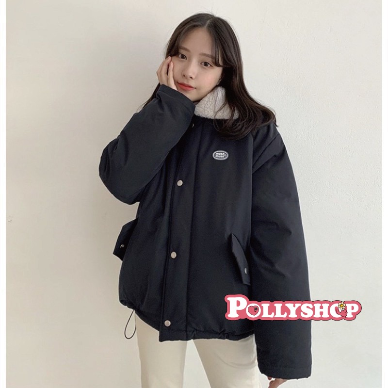 現貨1-4天出貨【正韓免運】韓國MUAHMUAH 大翻領飛行外套 MUAH MUAH外套 冬季外套-細節圖5