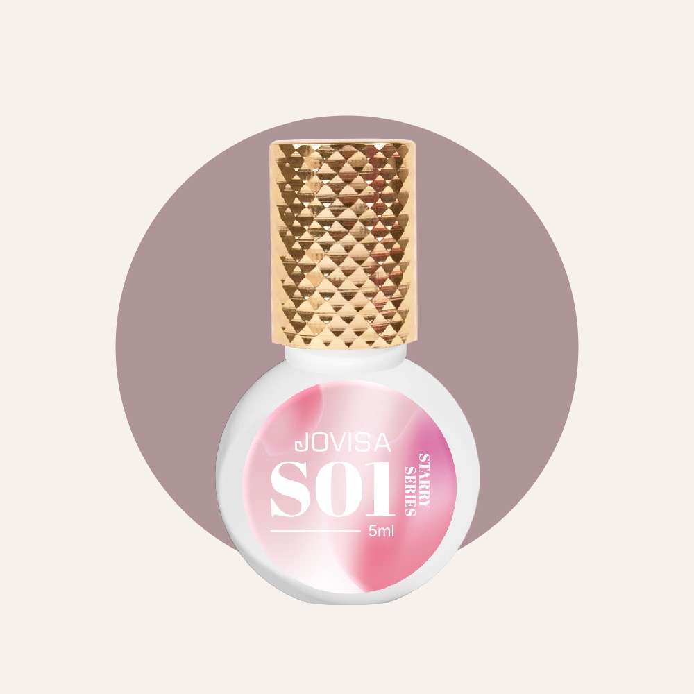 JOVISA S01 現貨 美睫黑膠 睫毛 睫毛黑膠 星漾精靈 超速乾持久中標全 5ml 黑膠 粉色膠 植睫黑膠-細節圖4