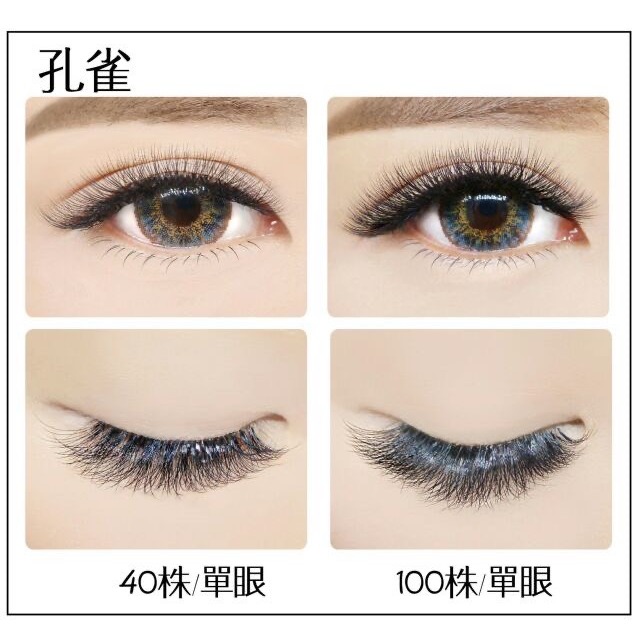 5根一朵 睫老闆 孔雀羽 朵毛 美睫 便利花 開花毛 美睫材料 6D 免開花 法式睫毛 交叉款 台南美睫材料 新款睫毛-細節圖6