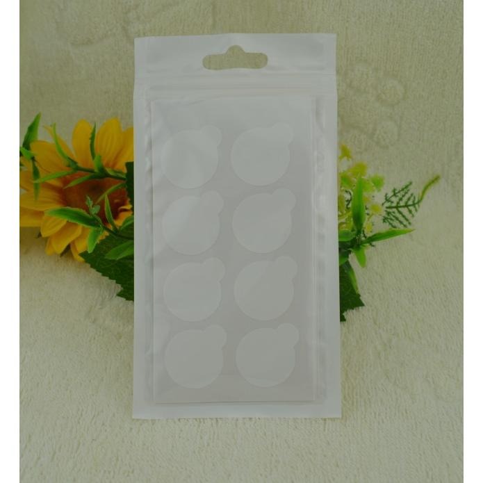 現貨 美睫貼片 黑膠延緩固化 拋棄性 黑膠墊片 黑膠貼片 黑膠貼紙 大張 一張8片 美睫娜娜 美睫材料-細節圖2