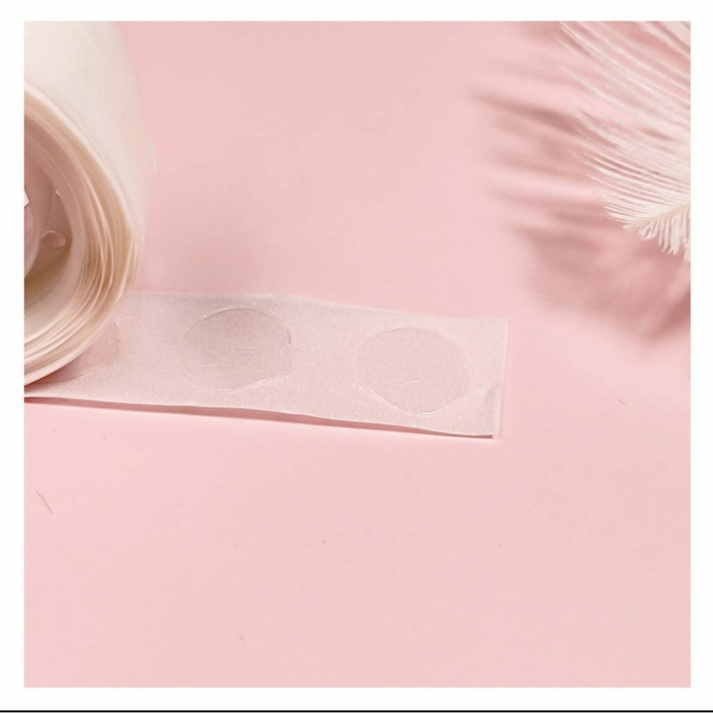 黑膠杯膠點貼 膠水杯固定膠貼 固定膠貼 美睫開花杯膠點貼 現貨 固定膠貼 嫁接睫毛工具 一捲100顆 美睫娜娜-細節圖7