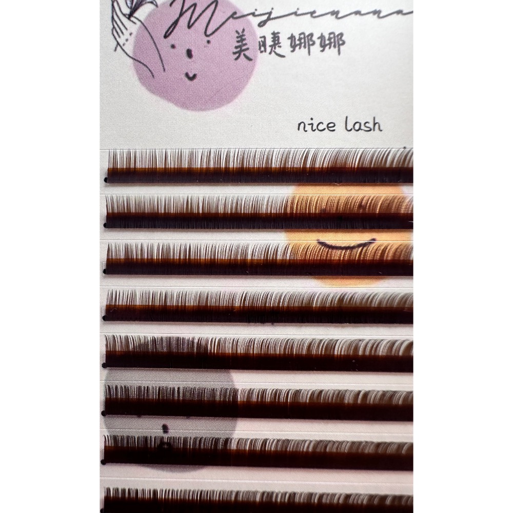 現貨 綜合板下睫毛 12排睫毛大容量 自然感下睫毛 下睫毛 混合版下睫毛 0.15 Ｊ卷 長度6/7/8 美睫娜娜-規格圖10