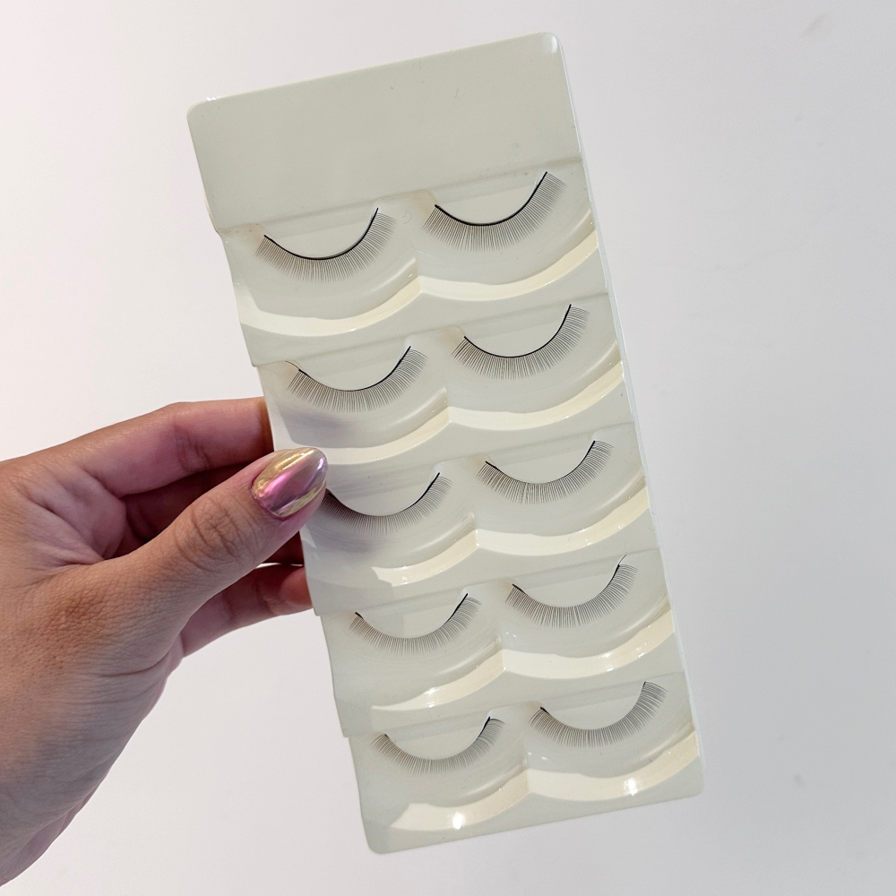 ‼️現貨‼️ 75根練習假睫毛 五對 嫁接 美睫 練習毛 練習用假睫毛 美睫檢定專用 根根分明 易撥毛 新手必備-細節圖2