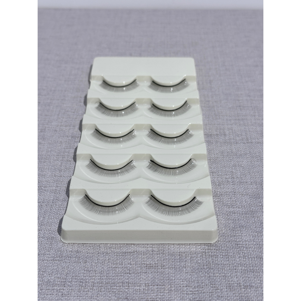 ‼️現貨‼️ 75根練習假睫毛 五對 嫁接 美睫 練習毛 練習用假睫毛 美睫檢定專用 根根分明 易撥毛 新手必備-細節圖4