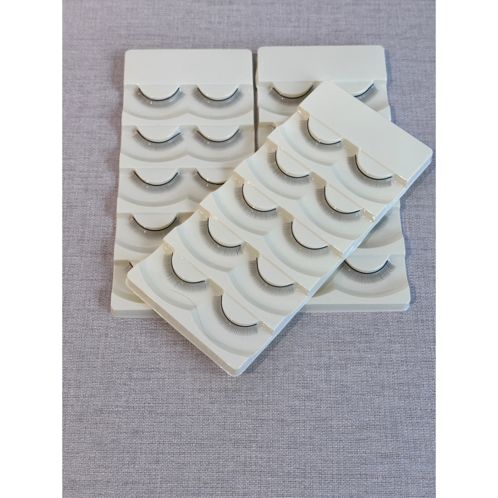 ‼️現貨‼️ 75根練習假睫毛 五對 嫁接 美睫 練習毛 練習用假睫毛 美睫檢定專用 根根分明 易撥毛 新手必備-細節圖6