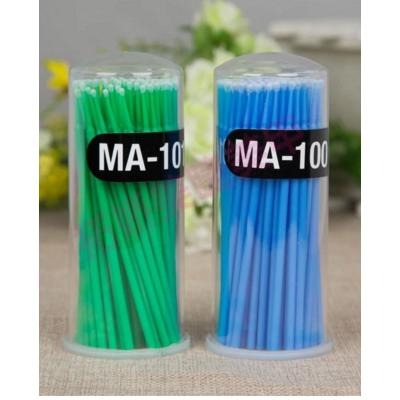 現貨 專業睫毛 美睫 卸除棉棒 棉簽 棉籤 棉棒 1罐100支 卸睫 卸睫毛 美睫娜娜 紋繡棉籤-細節圖2