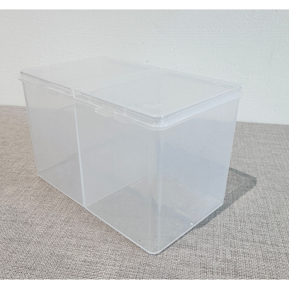 現貨 獨立雙格雙納盒 雙格收納盒 小物收納盒 棉片收納盒 耳環收納盒 棉籤收納盒 MJNN熱蠟美睫批發 美甲棉片收納盒-細節圖7