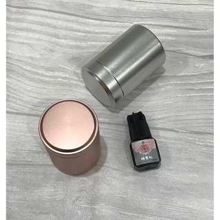現貨 黑膠收納 黑膠防潮罐 密封罐 黑膠存放  黑膠保存 防潮罐 黑膠罐 多款顏色 高質感 美睫材料 保存黑膠 美睫娜娜-細節圖6