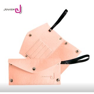 現貨 JOVISA 羊毛氈工具包 植睫工具包 夾子收納包 美睫娜娜 美睫收納 美睫材料 美睫娜娜 工具包 美睫工具 美睫-細節圖3