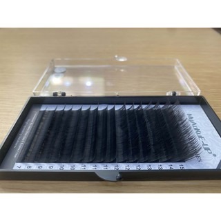 練習睫毛 0.07  捲翹 嫁接睫毛 開花毛 美睫娜娜 綜合板 黑色 假睫毛 新手必備 方便嫁接 便宜好物 美睫娜娜-細節圖2