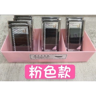 美睫收納盒 大容量收納盒 3格收納盒 美睫隔層收納盒 可收納28盒 睫毛收納 美睫材料 美睫工具 睫毛收納盒 台灣現貨-細節圖6