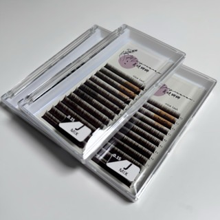 現貨 綜合板下睫毛 12排睫毛大容量 自然感下睫毛 下睫毛 混合版下睫毛 0.15 Ｊ卷 長度6/7/8 美睫娜娜-細節圖8
