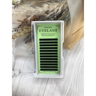 現貨 嫁接睫毛用 下睫毛 0.1 J6 膠原蠶絲睫毛  【美睫娜娜】一盒12排大容量 毛料細緻自然-細節圖4