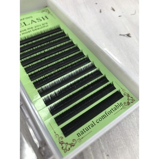 現貨 嫁接睫毛用 下睫毛 0.1 J6 膠原蠶絲睫毛  【美睫娜娜】一盒12排大容量 毛料細緻自然-細節圖6