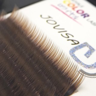 jovisa  漸層 睫毛 接睫 C型 粗度 0.15 彩色睫毛 藍色睫毛 紅色睫毛 紫色睫毛 彩毛  美睫娜那-細節圖2