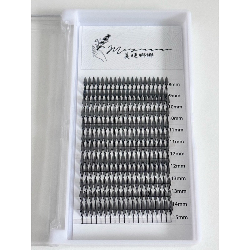 中式美睫 現貨 漫畫塔尖 漫畫款睫毛 朵毛 便利花 無需開花技術 不散根 美睫 假睫毛 現貨秒發MJNN-細節圖5