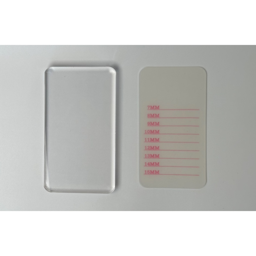 矽膠墊片 水晶台 組合 現貨 挑毛墊 大塊水晶台 壓克力水晶台 玻璃台 睫毛材料 矽膠軟墊 額頭墊片 美睫材料-細節圖6