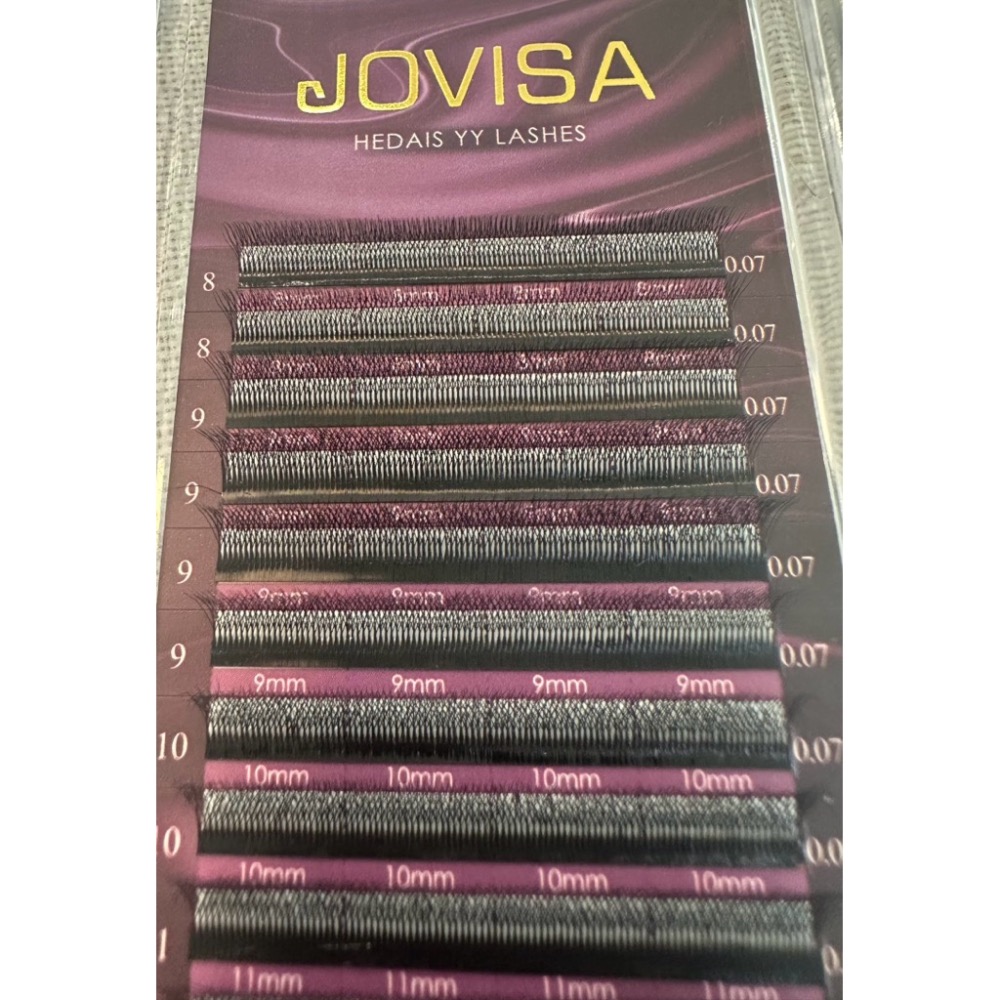 赫黛絲 YY JOVISA 現貨 層次睫毛 睫毛 美睫 美睫睫毛 YY睫毛 嫁接睫毛 美睫材料 YY免開花技術-細節圖5