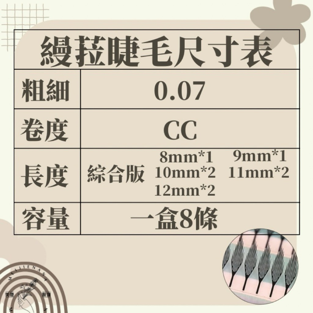 JOVISA 縵菈 0.07 CC 黑色 漫畫塔尖 現貨 輕鬆嫁接 假睫毛 中式睫毛 睫毛材料 朵毛 嫁接睫毛 美睫娜娜-細節圖3