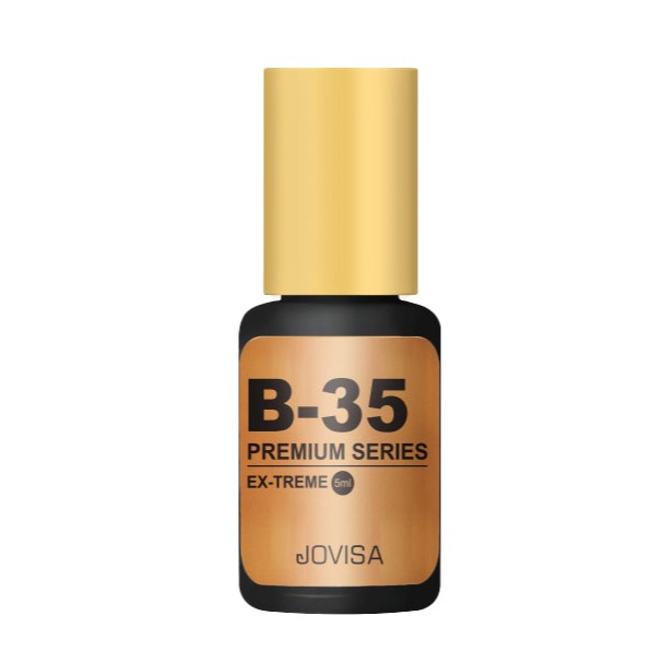 現貨【美睫娜娜】免冰 美睫第一品牌 jovisa 金瓶 【極緻】黑膠 5ML 免冰 速乾 高持久-細節圖6