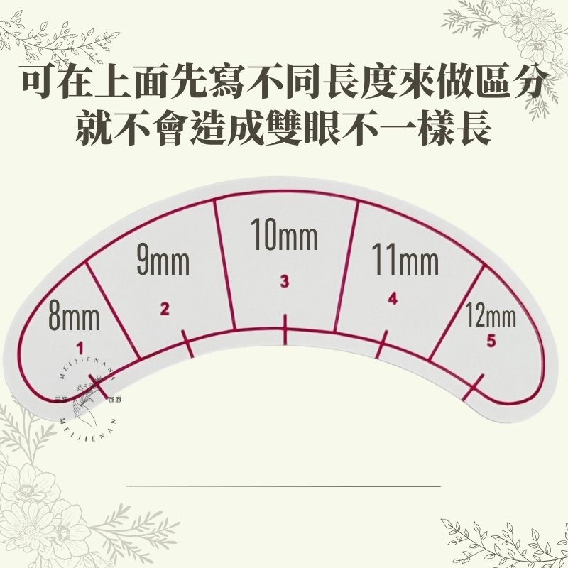 五點定位 五點定位貼 美睫 定位貼 定點貼 接睫 定點練習 眼膜 眼貼 隔離墊 造型練習 美睫練習貼 MJNN-細節圖3