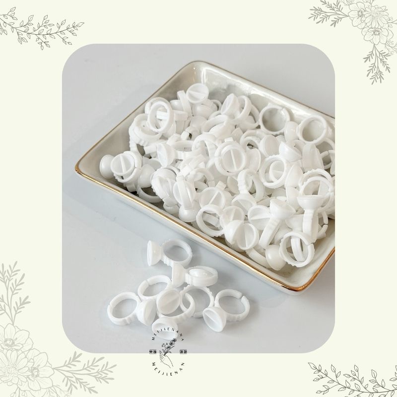 雙格黑膠 黑膠戒台 美睫戒指 雙格黑膠杯 戒指黑膠杯 紋繡 紋繡戒指 雙格黑膠 黑膠杯 美睫娜娜-細節圖4