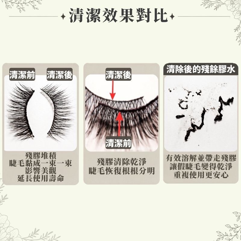 睫老闆 D1 假睫毛殘膠 化妝刷具專用乾洗清潔液 清潔液 刷具清潔液 100ml 假睫毛殘膠去除 免沖洗  美睫娜娜-細節圖5