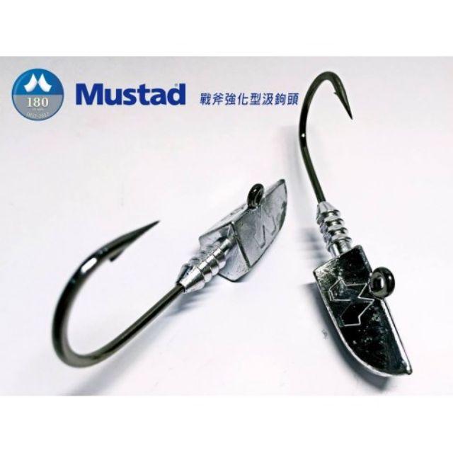(八珍)  Mustad 慕斯達  戰斧鉛頭鉤  超強力對應暴力魚種-細節圖3