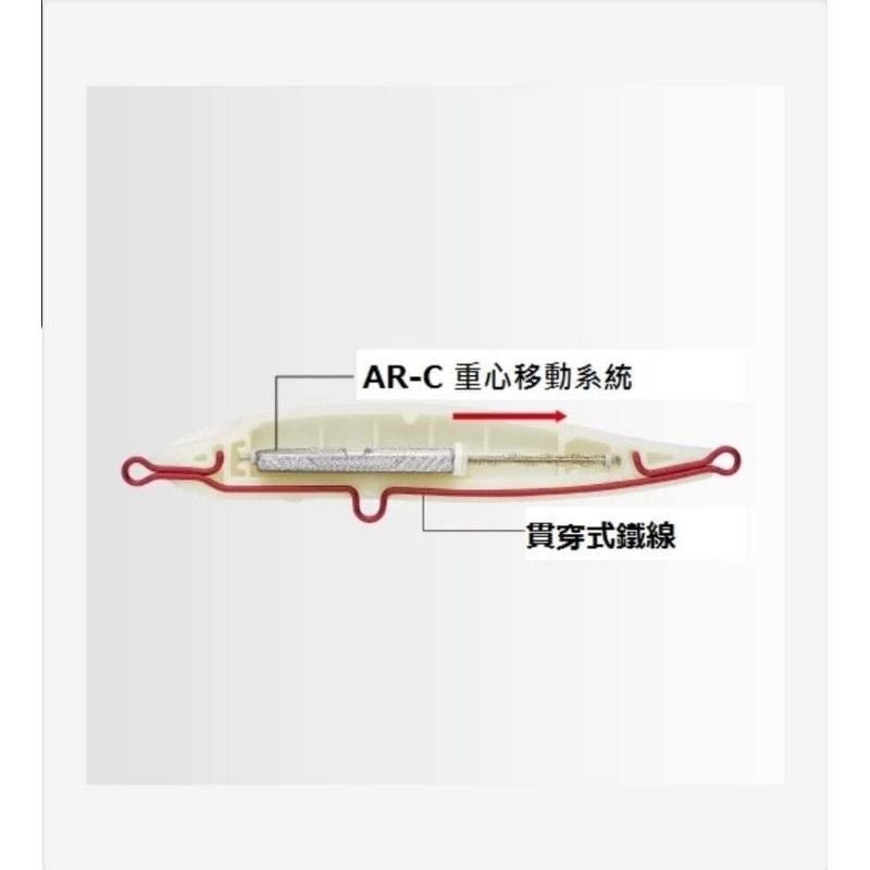 （八珍 新晟路亞）Slide Assassin 沉水鉛筆AR-C重心移動系統的配置-細節圖5