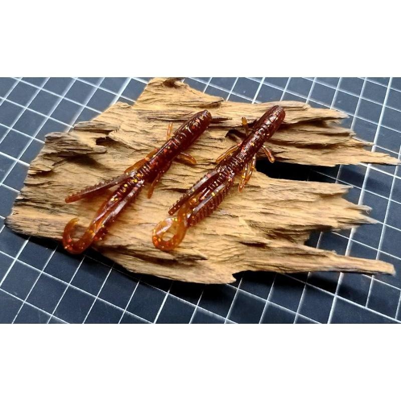 （八珍）莎美 蜜蜂先生 竹節蟲 軟蟲 2.5寸  溪流必備餌-細節圖5