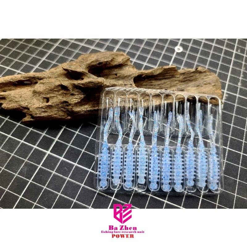 （八珍）莎美  蜜蜂先生 根魚 鉛頭鉤 曲柄鉤 叉尾魚  小扇蟲 軟蟲 2寸  2.5寸-細節圖2