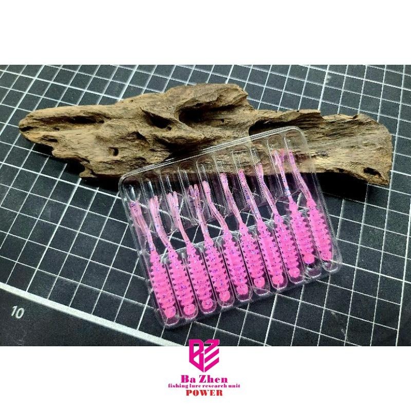 （八珍）莎美  蜜蜂先生 根魚 鉛頭鉤 曲柄鉤 叉尾魚  小扇蟲 軟蟲 2寸  2.5寸-細節圖5