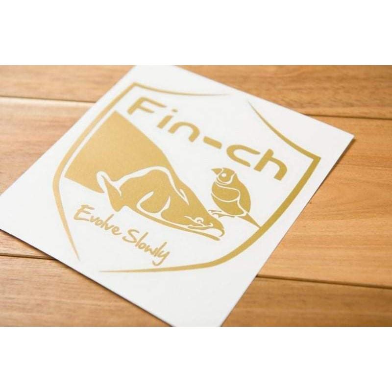 fin-ch 五色鳥  品牌貼紙-細節圖2