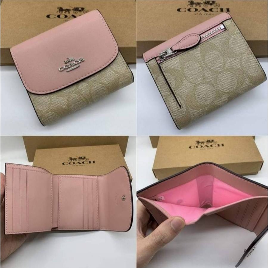 女士皮夾 短夾 手拿包 零錢包 錢夾 皮夾 三折錢包-細節圖9