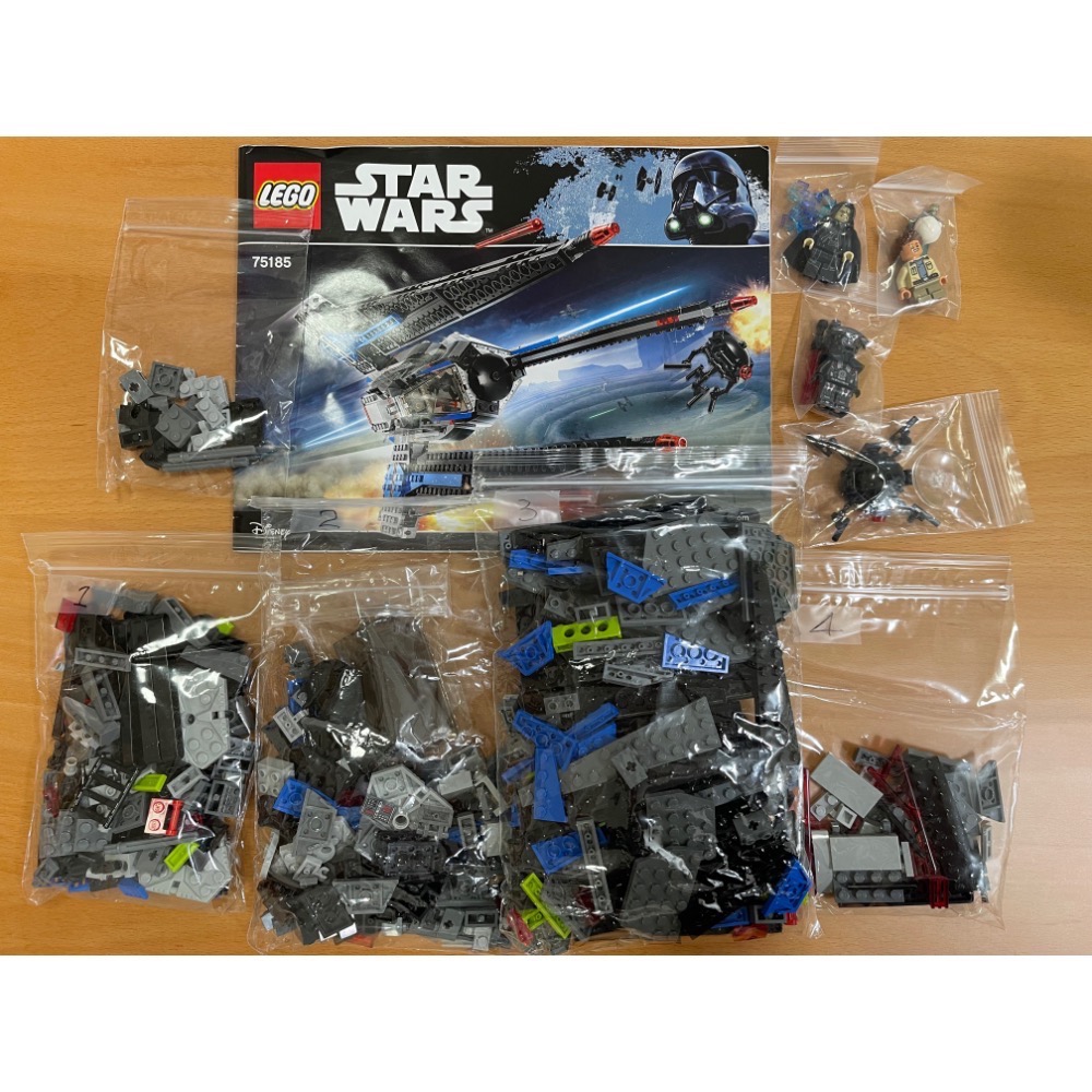 二手樂高 星際大戰 75185 Track I 追擊者戰機-細節圖2