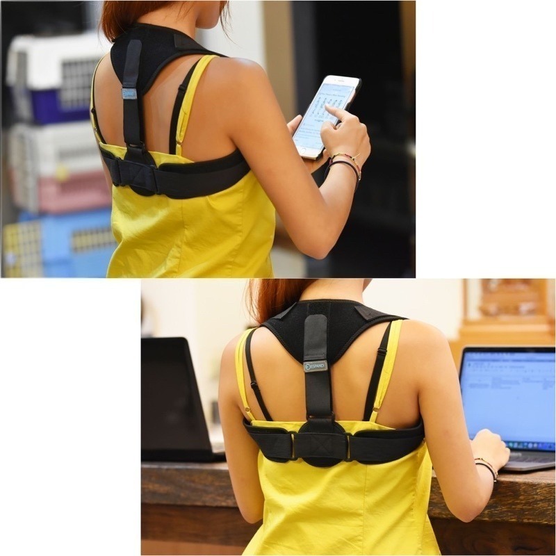 【德國現貨】駝背矯正器 駝背矯正帶 防止駝背 調節坐姿  成人男女駝背  背部痠痛 駝背帶 美胸帶 背部矯正-細節圖7