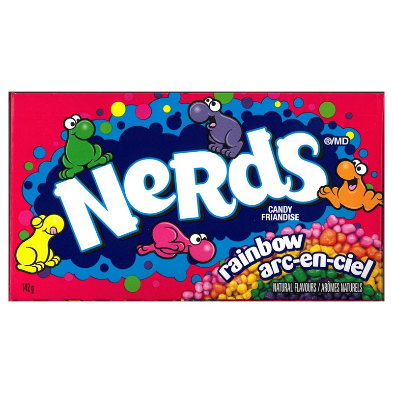 【義班迪】加拿大零食餅乾 Nerds Big Chewy Candy 170g 彩虹呆子糖 大嚼勁-細節圖7