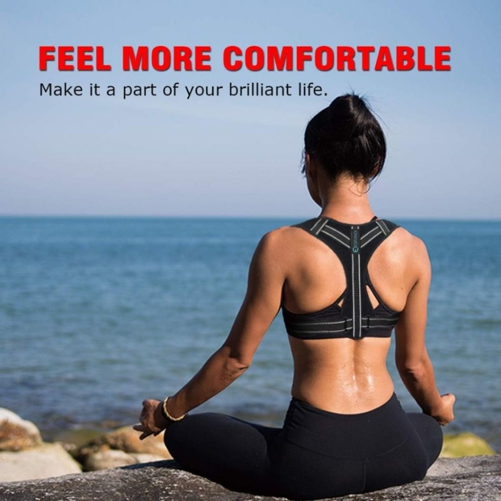 【美國™進口】螢光駝背矯正帶 夜晚跑步 運動駝背矯正器 調節坐姿 成人男女駝背 背部痠痛 美胸帶 反光條 慢跑安全-細節圖9