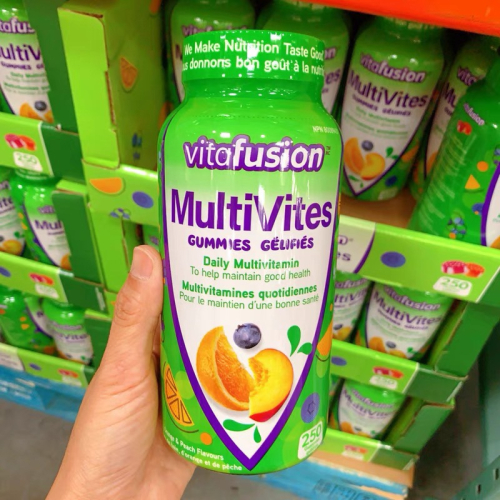 【義班迪】Vitafusion 軟糖 MultiVites 成人綜合維他命軟糖 250入大包裝 維他命軟糖
