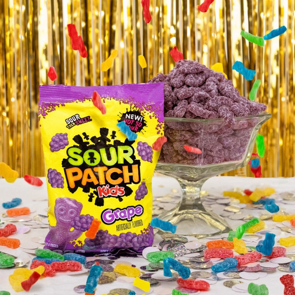 【義班迪】加拿大代購 Sour Patch Kids 酸屁孩 小酸人 酸甜糖果 小鬼頭 酸味糖 150g-細節圖2