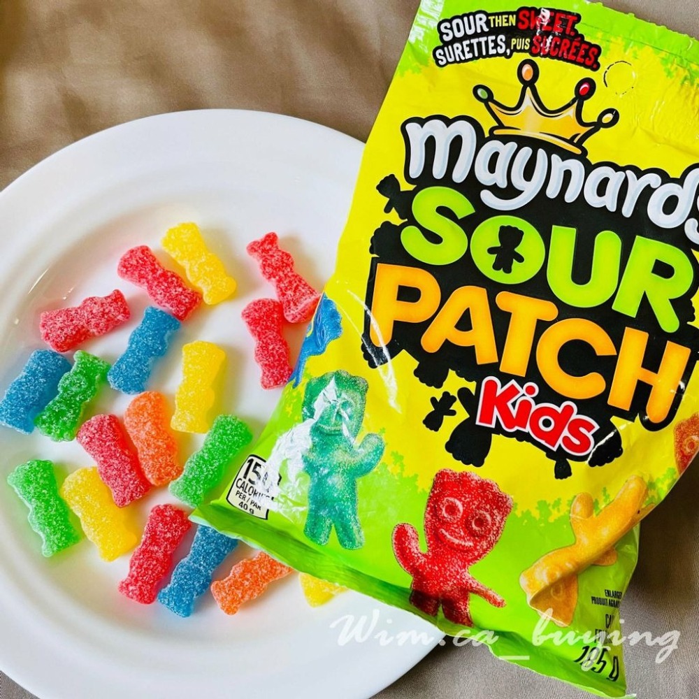 【義班迪】加拿大代購 Sour Patch Kids 酸屁孩 小酸人 酸甜糖果 小鬼頭 酸味糖 150g-細節圖4