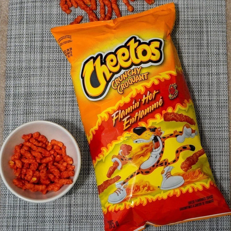 【義班迪】加拿大代購 CHEETOS 辣味奇多 墨西哥辣椒 奇多起司 奇多餅乾 起司餅乾 墨西哥奇多 隨口脆 大包裝-細節圖5