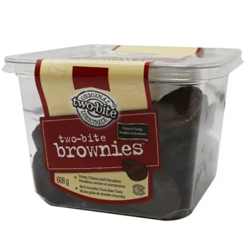 【義班迪】加拿大代購 two-bite Brownies 布朗尼 70g 608g 家庭號 布朗尼蛋糕 餅乾 甜點-細節圖6