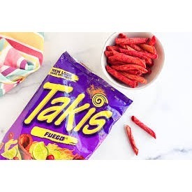 【義班迪】 北美代購🇨🇦墨西哥 Takis 超級辣脆條 辣洋芋片 酸辣280g 辣洋芋片 fuego 加拿大-細節圖3