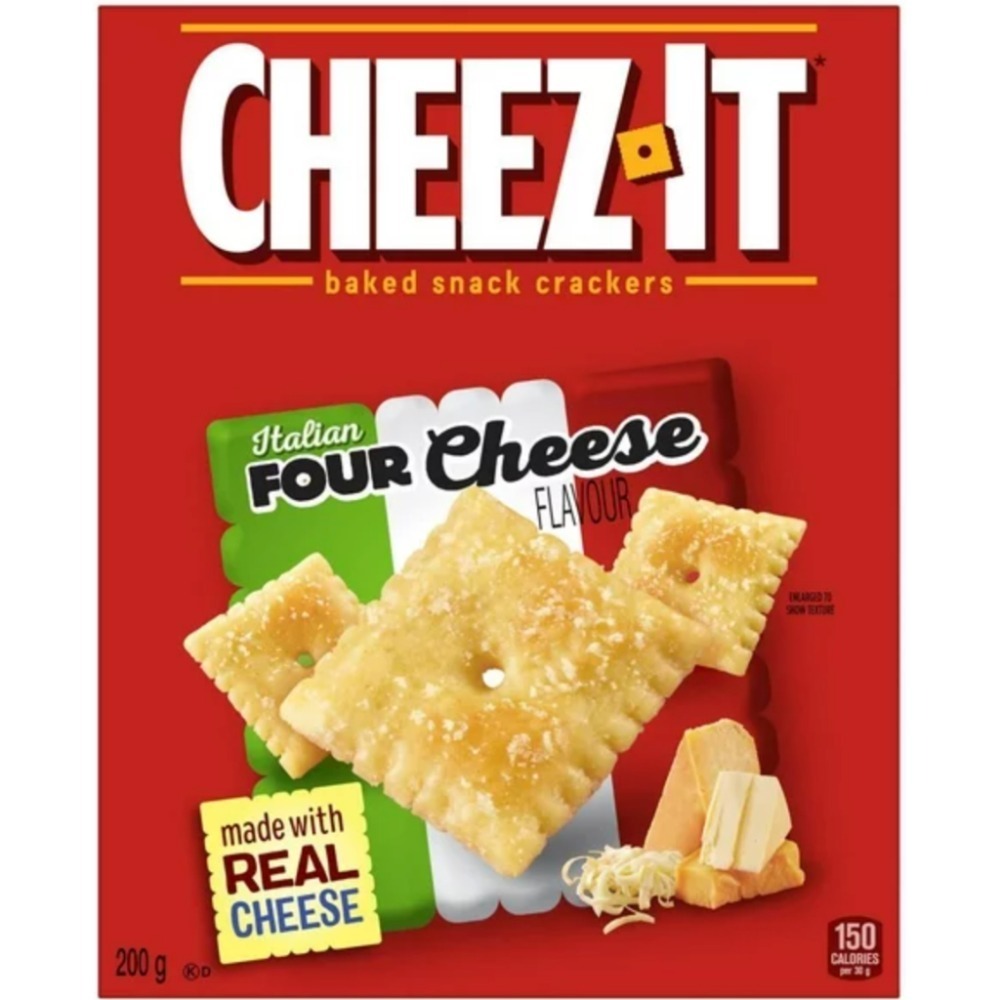 【義班迪】加拿大代購 Cheez it 起司餅乾 crackers 零食 點心 辣味餅乾 洋芋片 餅乾 脆餅-規格圖7