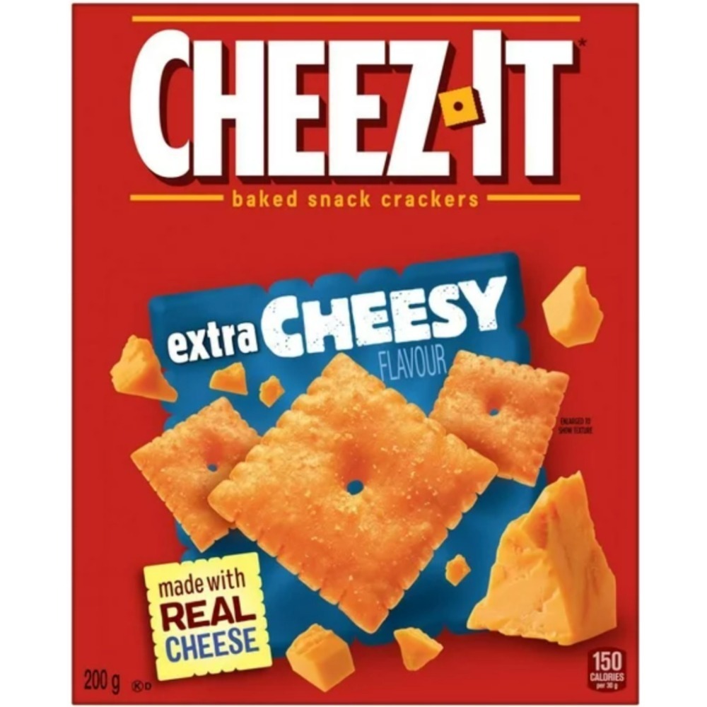 【義班迪】加拿大代購 Cheez it 起司餅乾 crackers 零食 點心 辣味餅乾 洋芋片 餅乾 脆餅-規格圖7