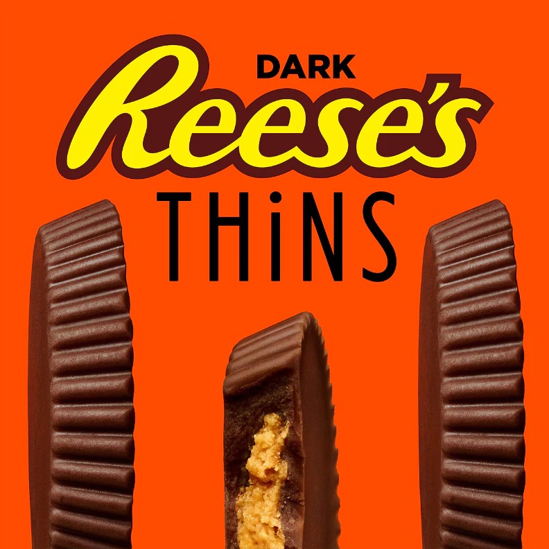 【義班迪】加拿大代購 Reese＇s 薄片巧克力杯 花生醬巧克力 黑巧克力 白巧克力 165g 單片包裝 加拿大零食-細節圖3