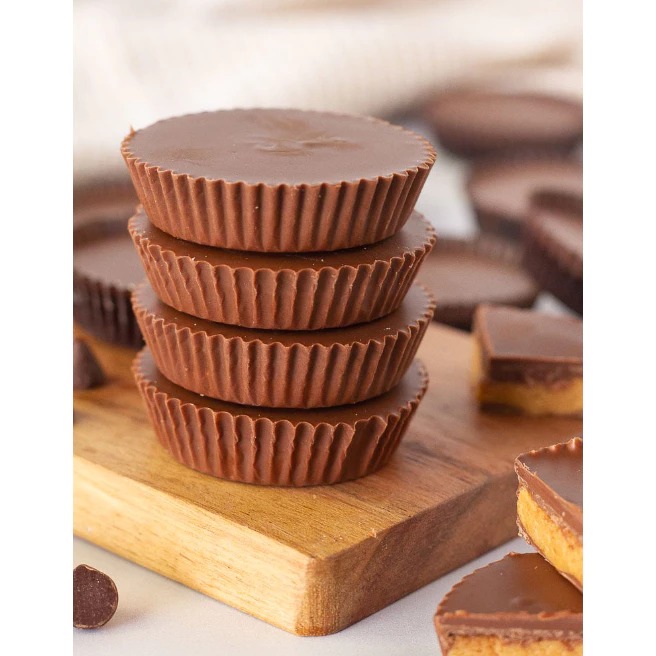 【義班迪】加拿大代購 Reese＇s 薄片巧克力杯 花生醬巧克力 黑巧克力 白巧克力 165g 單片包裝 加拿大零食-細節圖4